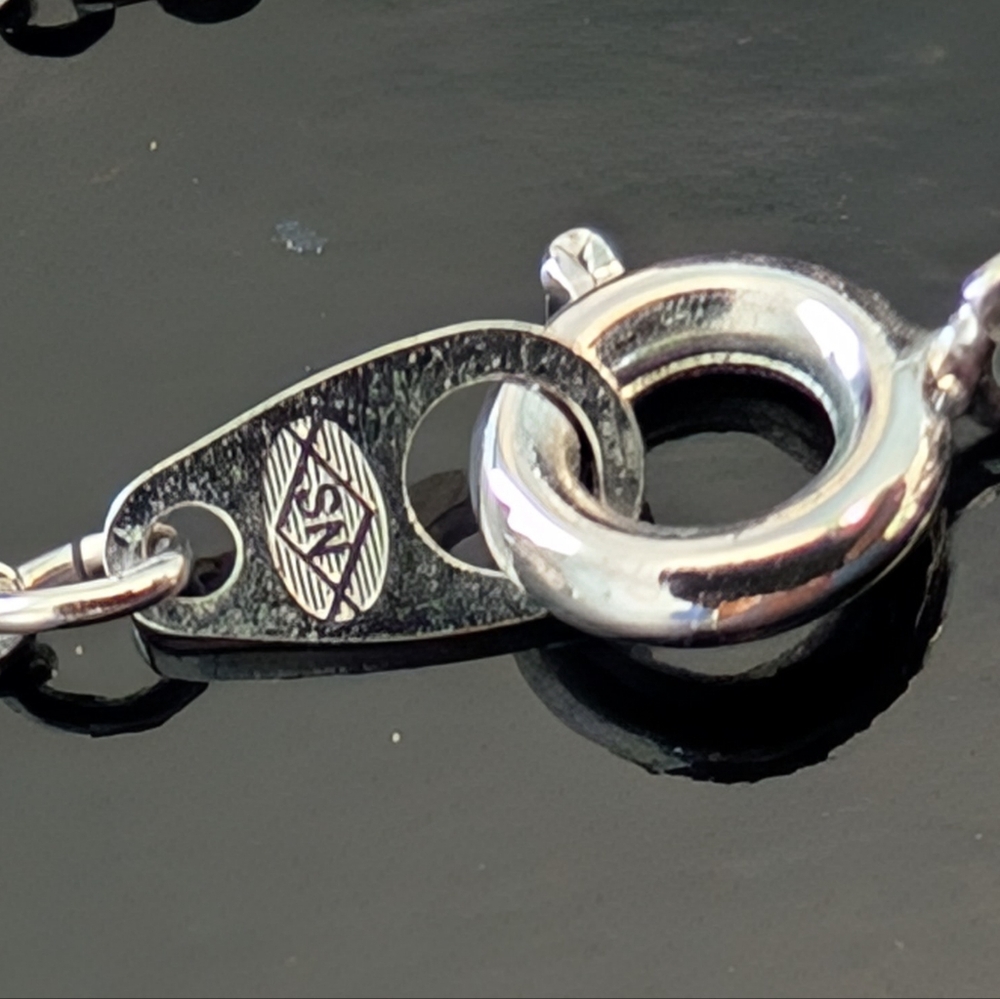 Tasaki Classic vintage Calla lily and Silver Akoya Pearl Pendant Necklace - Picture 6 of 11